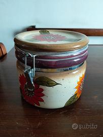Barattolo ceramica