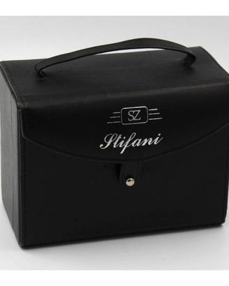 Stifani Bauletto Pelle Scatola Orologio Vintage