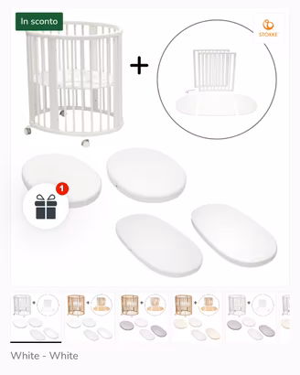 Culla e prolunga STOKKE