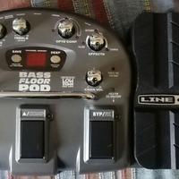 Line 6 Bass Floor POD pedale per basso