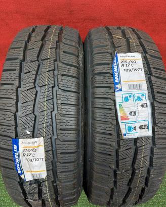 215 60 17C Gomme Invernali New Michelin 215 60R17C