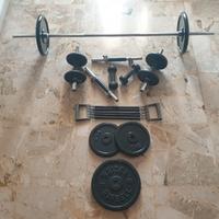 Kit pesi e bilancieri da palestra