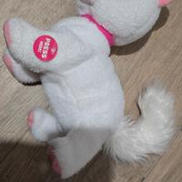 Gattina bianca interattiva