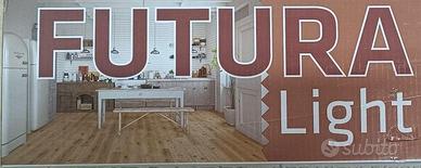 Pavimento SPC effetto legno rovere chiaro