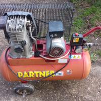 compressore PARTNER FINI a cinghia 50  litri 2 HP