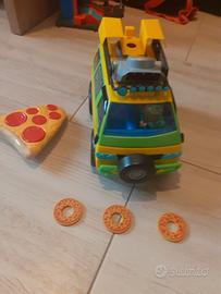 furgone spara pizza tartarughe ninja