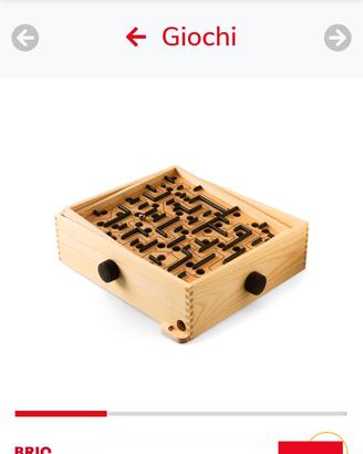 Gioco Brio "Labirinto di legno"