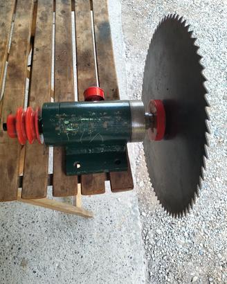 albero per sega circolare  con lame 