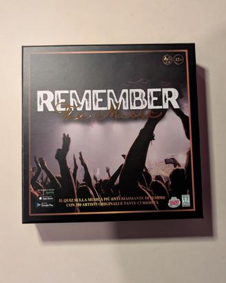 Remember The Music gioco da tavolo musicale NUOVO