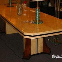 1930 Tavolo Dèco. Grande tavolo scultura. Design