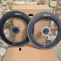 Ruote ciclismo Zipp 858 NSW Disc - NUOVE!
