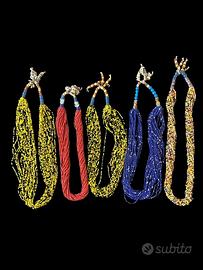 Collana perline Borneo