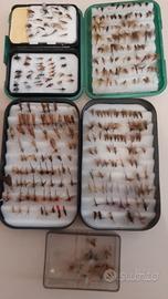 mosche a secco per pesca