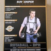 Sun Sniper ROTABALL DPH Tracolla fotocamera tripla