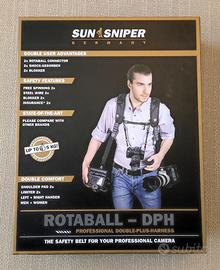 Sun Sniper ROTABALL DPH Tracolla fotocamera tripla