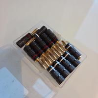 6 Coppie / 12 Pezzi di Connettori a Banana da 4 mm