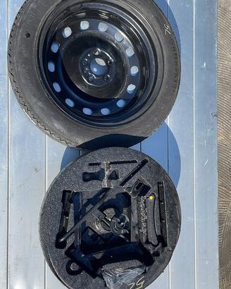 Ruotino ruota di scorta fiat 500l