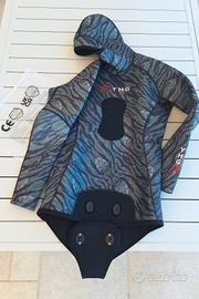 Giacca muta 3mm bifoderata pesca sub Zyhg