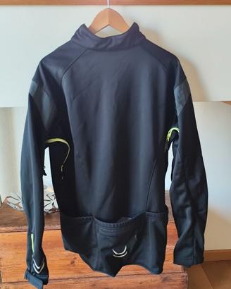 Giacca ciclismo btwin invernale XXL