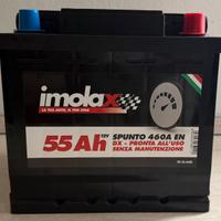 Batteria imolax 55Ah nuova con scontrino garanzia