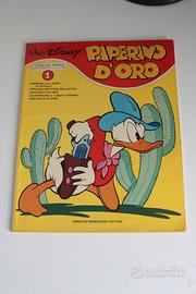 Paperino D'oro n.1 Walt Disney 1979 da collezione