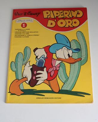 Paperino D'oro n.1 Walt Disney 1979 da collezione