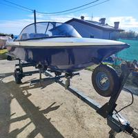 Barca + Motore Yamaha 40hp + Carrello Ellebi