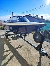Barca + Motore Yamaha 40hp + Carrello Ellebi