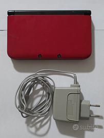 Nintendo 3DS XL Rosso + Caricabatterie