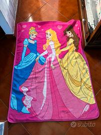 Coperta Disney Principesse Cenerentola Aurora