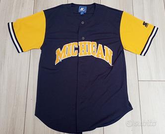 Maglietta da baseball Michigan, vintage anni '90