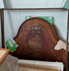 letto matrimoniale in ferro battuto