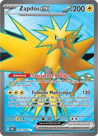 Pokémon card - Zapdos ex #192 151 ITA - MINT