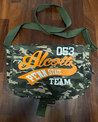 Tracolla Borsa Alcott Unisex Militare Camouflage