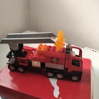 camion pompieri lego