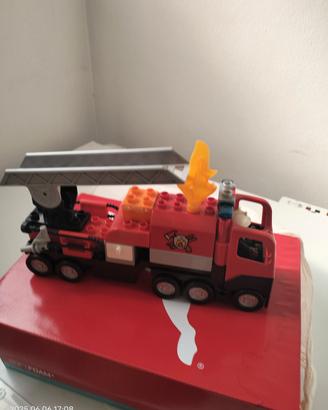 camion pompieri lego
