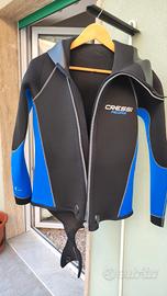 MUTA SUBACQUEA CRESSI 5MM , più 3mm,TG.L/4