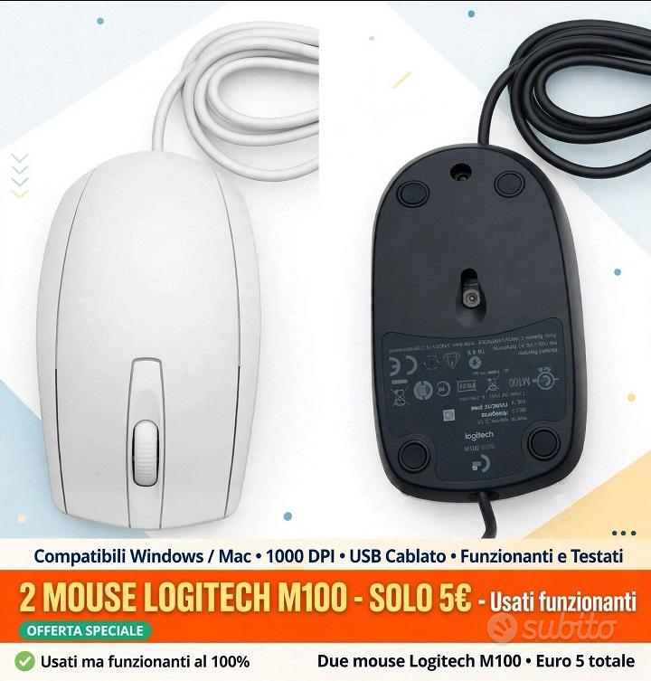 Due mouse Logitech - Informatica In vendita a Napoli