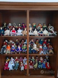 Collezione completa di 80 bambole
