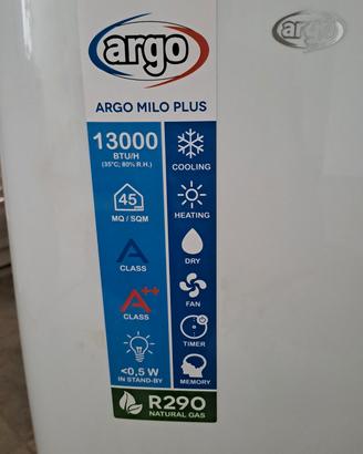 climatizzatore argo milo plus