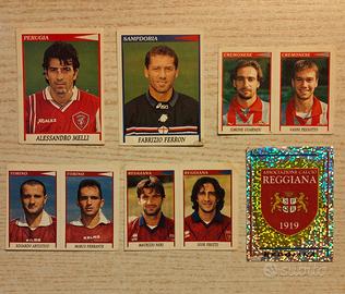 Collezione Figurine calciatori panini 1998/1999.