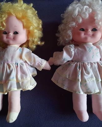 coppia 2 bambole anni 70 migliorati 