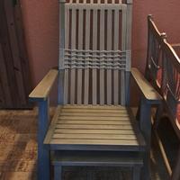 poltroncina più poggiapiedi 