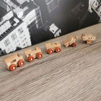 Set 5 sorprese Kinder Sorpresa collezioni in legno