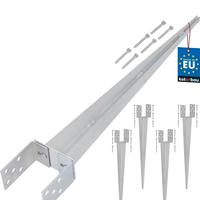 Set di 4 boccole per pali da 0 – 120 mm