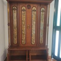 Mobile da ingresso in legno stile classico