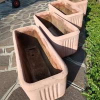 Vasi in cemento per giardino