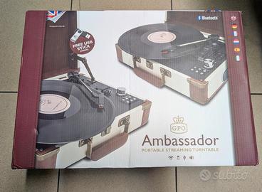 Giradischi GPO con Bluetooth