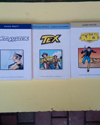 CLASSICI DEL FUMETTO Tex, Mister No, Corto Maltese