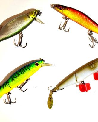 Set 4 Artificiali - Imakatsu, Megabass, FLT Mirrod